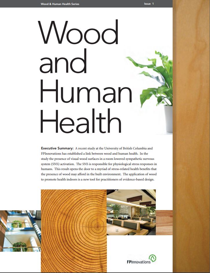 The Study - Wood is Good for Human Health