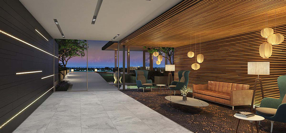 Mortlock Timber Used for walls &  ceilings of Aria Luxury Apartments